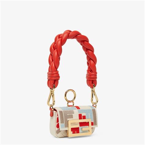 charm iniziale fendi|fendi nano baguette charm.